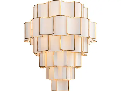 Collection of Modern Chandelier 3D model