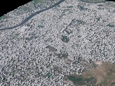 Sylhet - Bangladesh 3D model