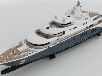  Radiant Superyacht 