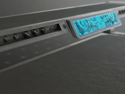 Sci-Fi Table 3D model