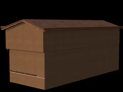 Fancy Indian House - Medieval Indian - 18th century Rich house 3D model