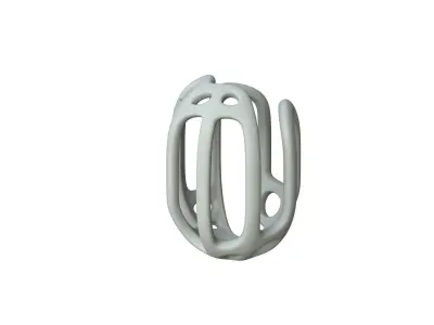 SciFi Cube Object No 15832 Low Poly Shape Texture