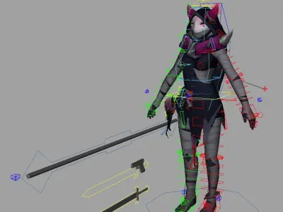  Nora Anim Rig 