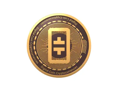 THETA Coin v3 001 3D model
