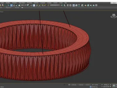 CHANDELIER VANCOUVER S Low-poly 3D model