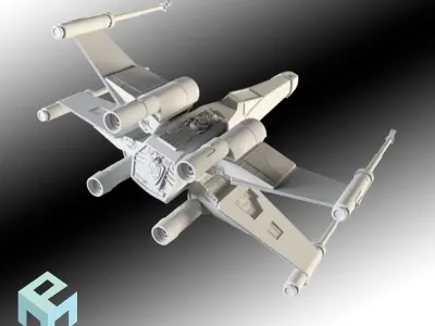 XWing for 3D Printing 3D print model