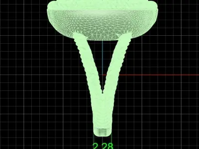 Jewelry ring 366 3D print model