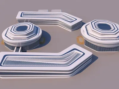 0116 - Modern Building 3D model