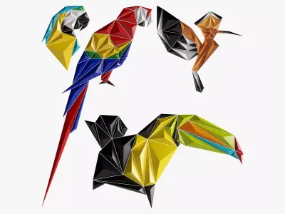 Paper ArtWork 04 3D model