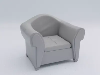 SMALL SOFA 3D print model