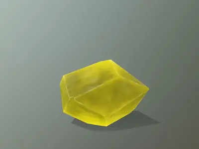 Crystal Set sword Low-poly 3D model order
