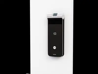 Large Digital Door Lock Low-poly 3D model TDD724A Brand Yale Low-poly 3D model