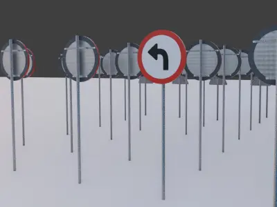 Street Sign 3D model