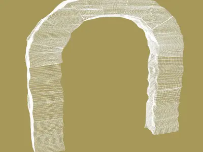 Stone arch Free 3D model