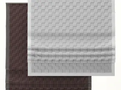 Roman shade c 3D model