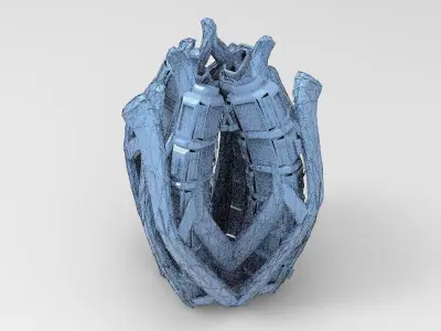 Qatar  tech centre Sci tower 3D model