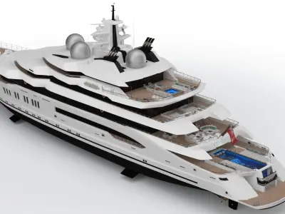  Amadea Superyacht 