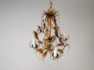 Vaughan Joliet Chandelier CL0078GI 3D model