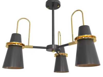 Pendant lamp REINAR A3 Low-poly 3D model
