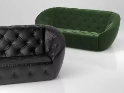 Avec Plaisir 3 seater tacked 3D model