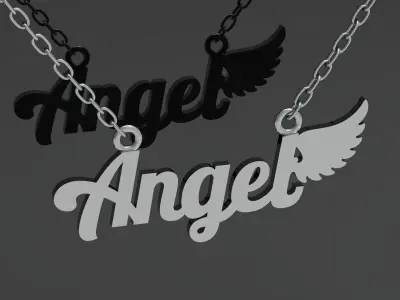 Pedant  Angel 3D print model