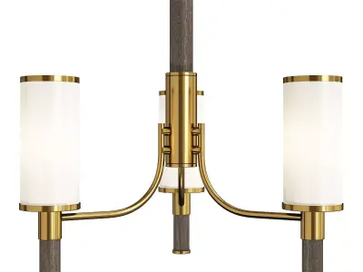 Arteriors Paulino Chandelier Low-poly 3D model