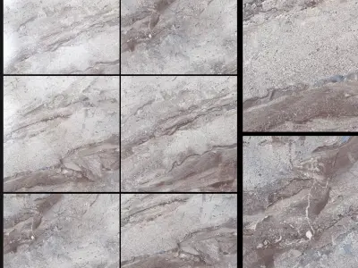 Yurtbay Seramik Helena Anthracite 450x450 3D model