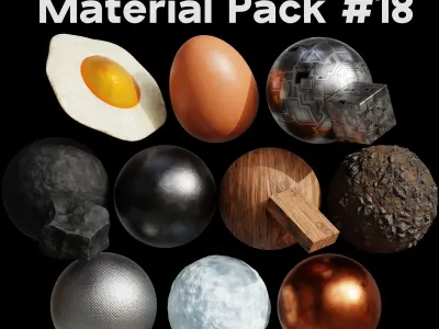 Blender Procedural Material Pack 18 Texture