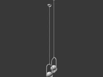 Pendant Light Collection 3D model