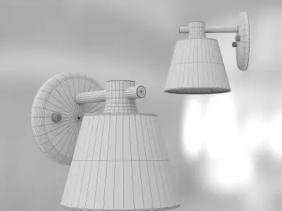 Lexemily Wall Light 3D model