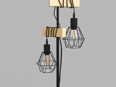 Floor lamp Eglo Townshend 43137 3D model