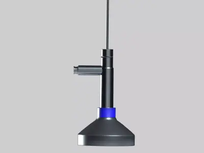 Hopkins Telescope Low-poly 3D model