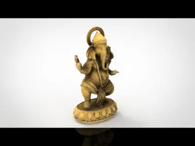 GANESHA statue 3D model