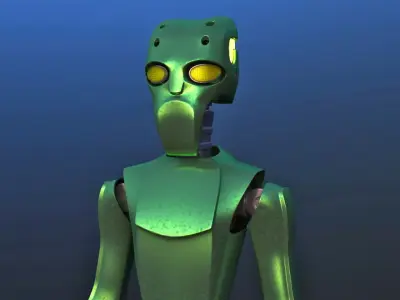 Robot Alien 3D model