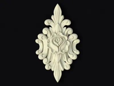 dekor ornament 3D model 46
