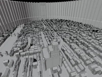 Ramparts - Attack On Titan 3D model