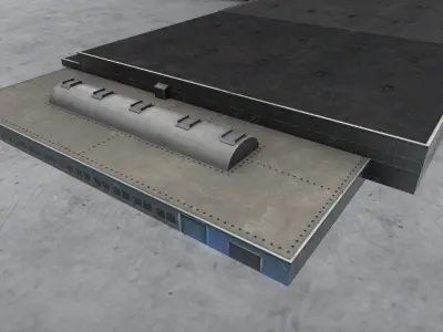 EDDH Storage 5 Low-poly 3D model