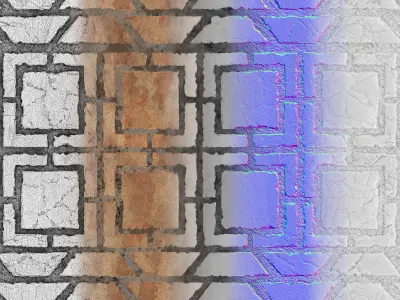 PBR Bricks 09 - Tileable 4K Texture Seamless  Texture