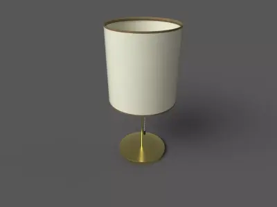 Bedside Table Lamp Free 3D model