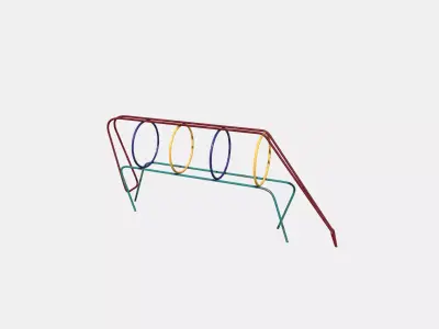 Old Climber Low-poly 3D model