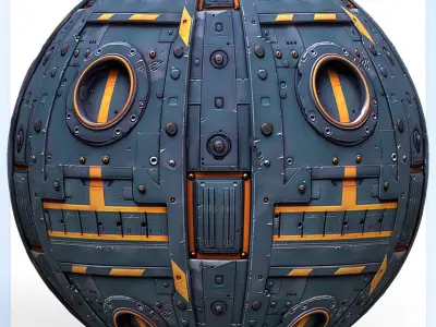 Sci-FI Seamless Texture Texture 22