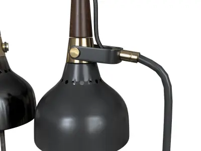 study light 1 Low-poly 3D model