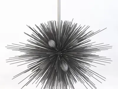 Troy Lighting Uni Chandelier 3D model
