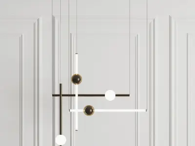 Larry Hanging Lamp by ROMATTI 3D model