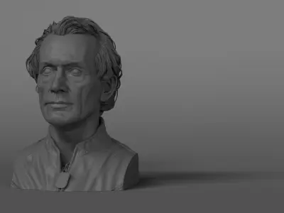 Lance Henriksen - Bishop - Aliens 3D print model