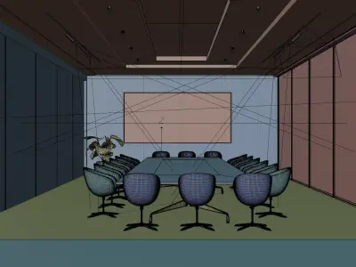 Conference Room 3D model shop