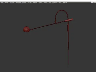 DOUGLAS SCONCE Low-poly 3D model