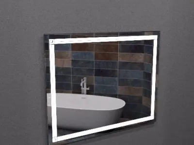 Illuminated Mirror 12 3D model