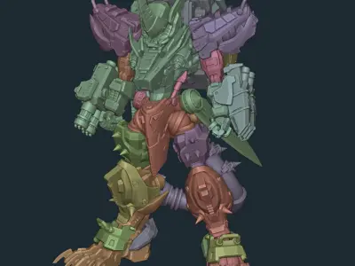 SA-2 Rampage Ver Blackchair 18cm 3D print model