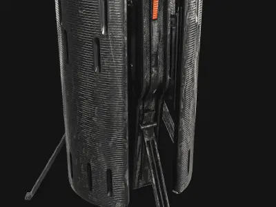 Sci fi Scanner Low-poly 3D model